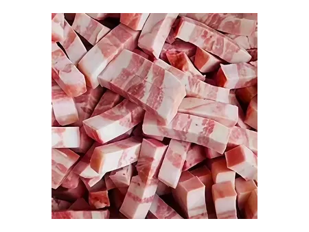 Машина непрерывного действия для нарезки замороженного мяса на кубики, слайсы и полоски