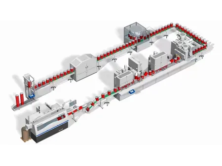 Линия производства банок для химических продуктов и лакокрасочных материалов