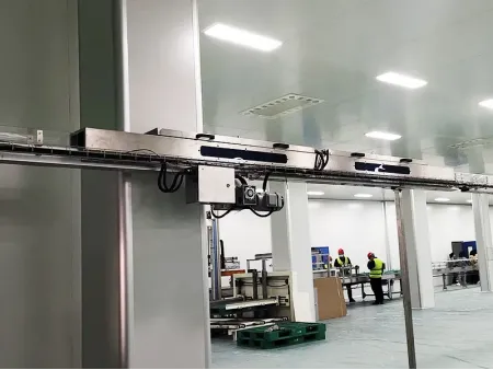 Конвейерный обеззараживатель корпуса банки (УФ-стерилизатор)