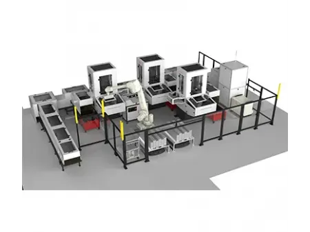 Роботизированная система для испытаний бетона на сжатие