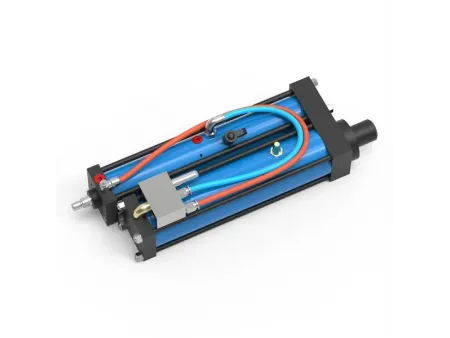 Пневмогидравлический цилиндр, серия BT