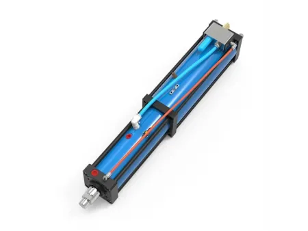 Пневмогидравлический цилиндр, серия BS