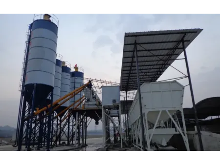 Стационарный бетонный завод