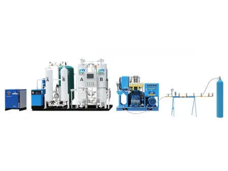 Индивидуальная система генерации медицинского кислорода