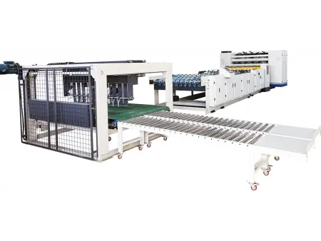 Станок продольной и поперечной резки с листоукладчиком