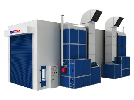 Окрасочно-сушильная камера для автобусов и грузовиков