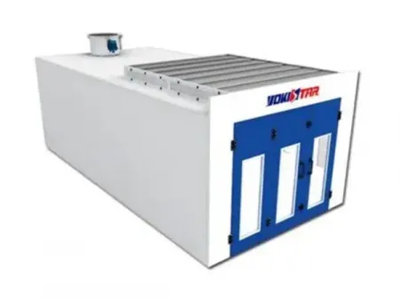 Окрасочная камера для деревообработки