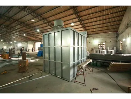 Открытая окрасочная камера