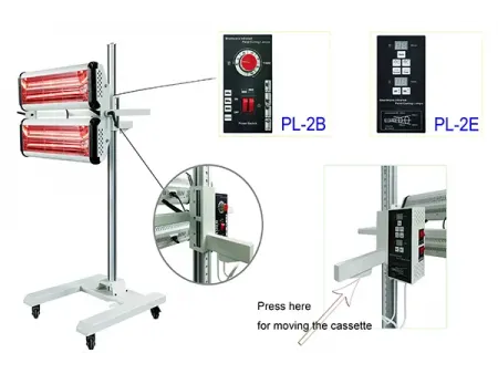 Инфракрасная лампа для сушки и отверждения ЛКП