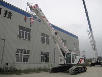 Гусеничный кран с телескопической стрелой SMQ250A