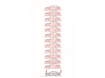Механизированная парковка башенного типа