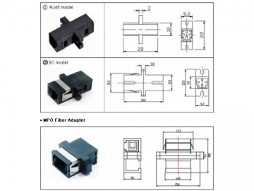 Оптические адаптеры MT-RJ/MPO