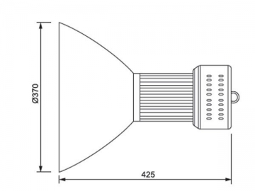 Интегрированные промышленные светильники (с рефлектором)