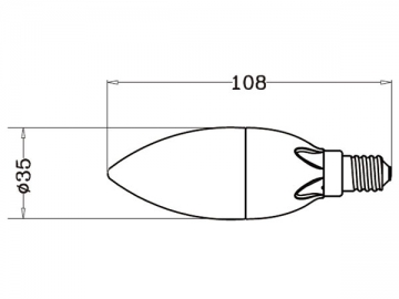 Светодиодная лампа NS-B35-C3