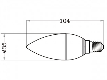 Светодиодная лампа NS-B35-D5