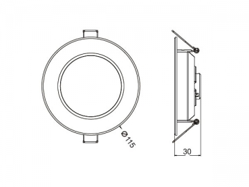 Светодиодный светильник Downlight NS-TD3-P6