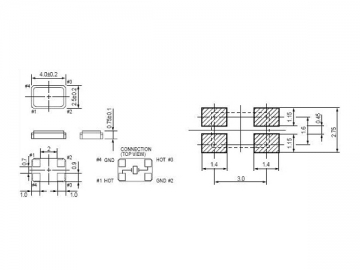 Кварцевые резонаторы 4025 SMD