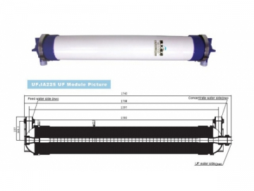 Мембранный модуль ультрафильтрации UF1IA225