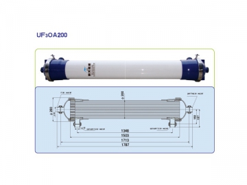 Мембранный модуль ультрафильтрации UF1IA225