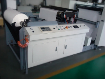 Флексографская печатная машина линейного построения