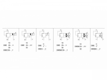 DBE Гидравлический пропорциональный предохранительный клапан