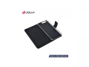Кожаный чехол с карманом Huawei P10