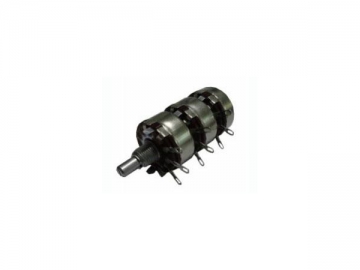 Переменный резистор WTH118 (многооборотный потенциометр, 30 мм)