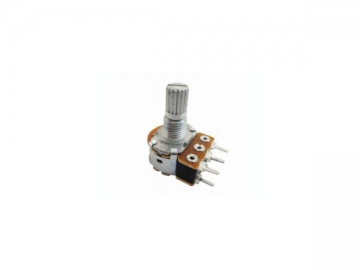 Резистор переменный WH148 (поворотный потенциометр, 16 мм)