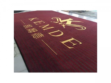Ворсовые грязезащитные ковры с вклеенным логотипом